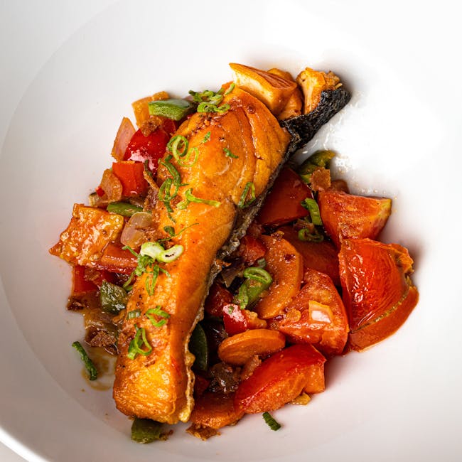 Healthy meal example